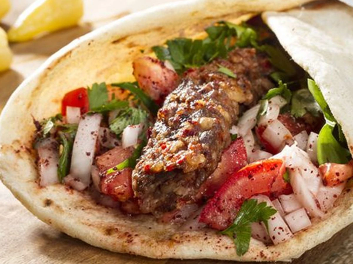 Meat Kabab Sandwich