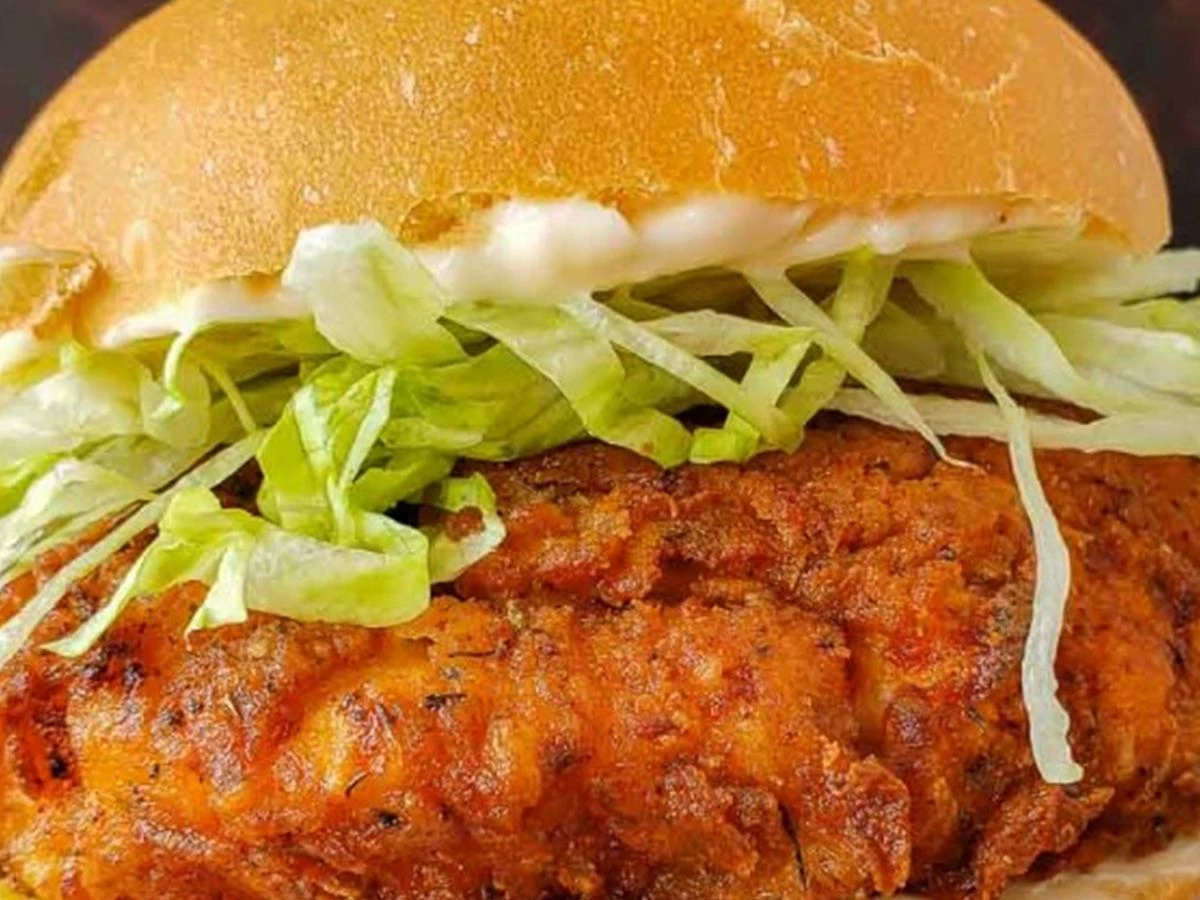 Crispy Chicken Burger Sandwich
