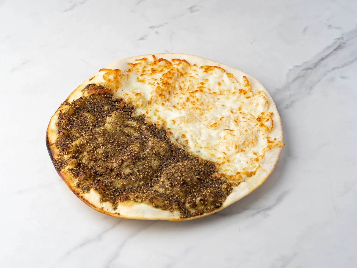 Half Chesse Half Zaatar Fatayer