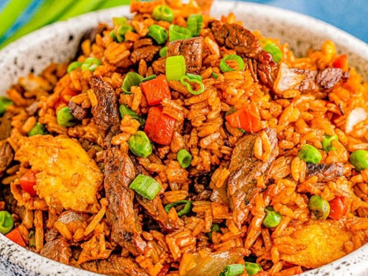 Beef fried rice