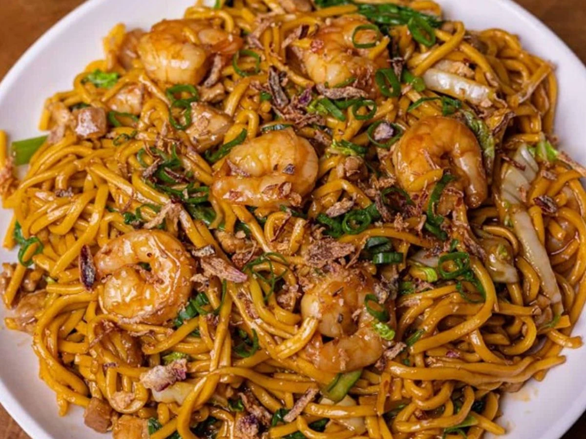 shrimp fried noodles